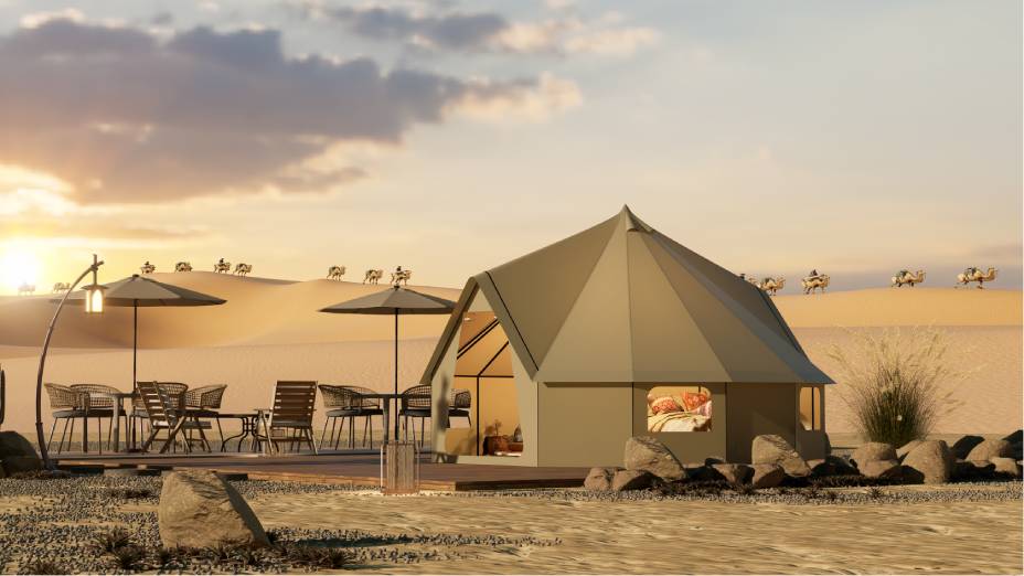 定襄县露营酒店帐篷厂家