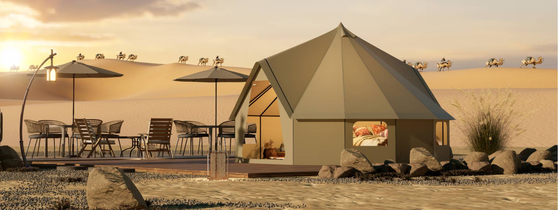 定襄县露营酒店帐篷产品